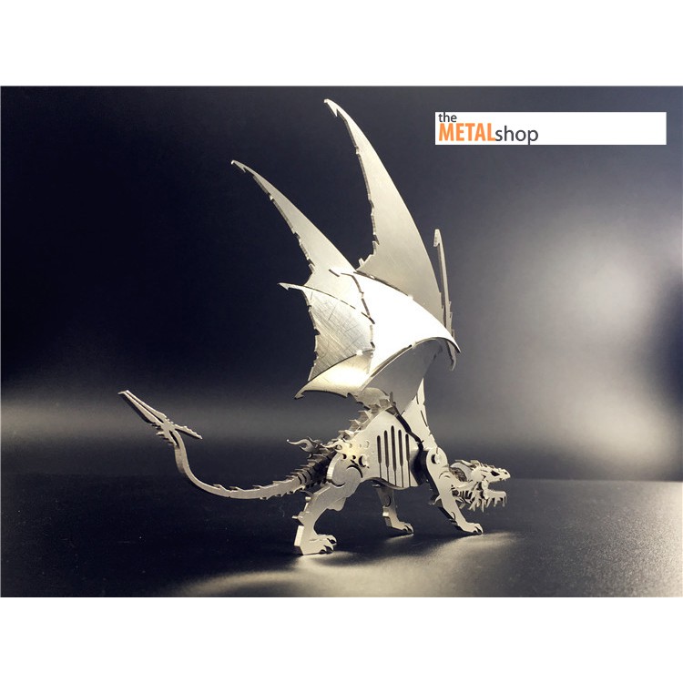 Mô Hình Lắp Ráp Kim Loại Dùng Vít MẪU RỒNG PHƯƠNG TÂY