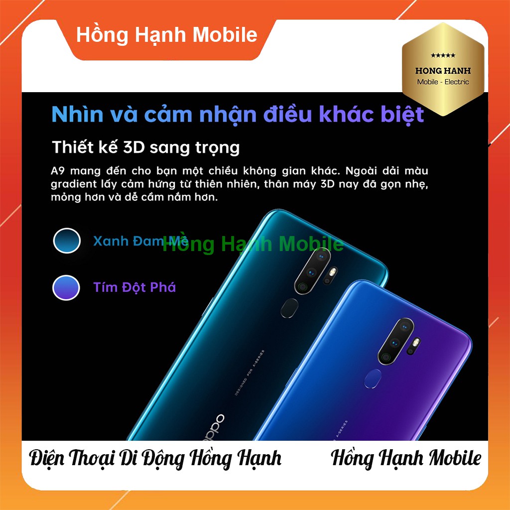 Điện Thoại Oppo A9 8GB/128GB (2020) - Hàng Chính Hãng - Hồng Hạnh Mobile