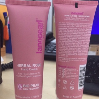 Bio peak herbal hand cream lanopearl