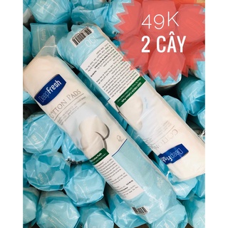 Bông tẩy trang Deep Fresh 100 miếng/bịch (2 bịch)