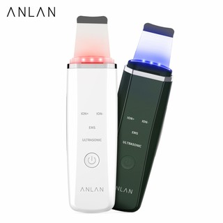 Máy Tẩy Tế Bào Chết ANLAN Bằng Sóng Siêu Âm Đẩy Mụn Đầu Đen Làm Sạch Sâu Bằng Đèn Đỏ/ Xanh Dương