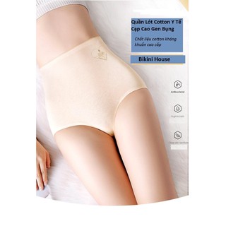 QUẦN LÓT NỮ CAO CẤP CHẤT COTTON ÉP KHÁNG KHUẨN CẠP CAO GEN BỤNG NÂNG MÔNG - HOT
