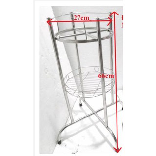 Chân bình lọc inox