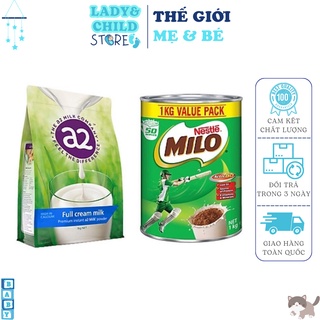 Combo Sữa A2 và Milo Úc ⚡ SIÊU ƯU ĐÃI ⚡ Combo Sữa A2 Úc Nguyên Kem và MILO giúp bé tăng trưởng chiều cao xương chắc khỏe