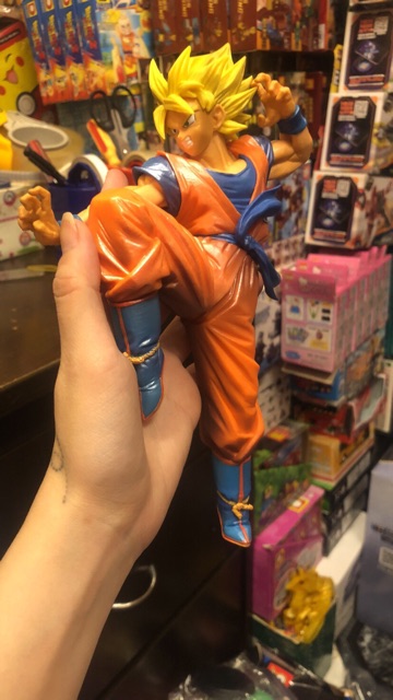 Ảnh thật - Có sẵn  Mô Hình 20cm Son Goku FES