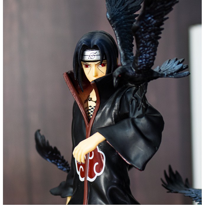 [Giảm Giá Shop Mới] Mô Hình Uchiha Itachi Quạ Đen Thuộc Tổ Chức Akatsuki - Shippuuden - Tượng Figure Naruto