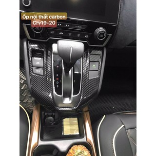 ỐP NỘI THẤT CARBON HONDA CRV 2018 - 2020 NHỰA ABS CAO CẤP