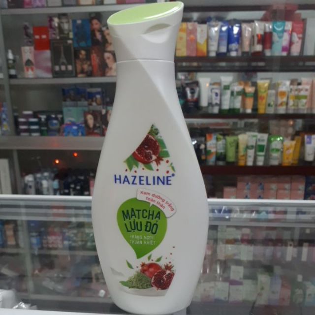 Sữa Dưỡng Thể Hazeline Dưỡng Trắng Da Matcha Lựu Đỏ (230ml)