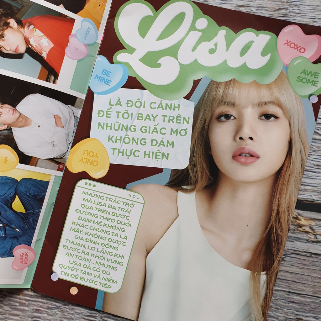 FANBOOK Ảnh và Thông tin GIRL CRUSH tặng kèm báo Hoa Học Trò