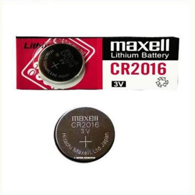 Vỉ 5 Viên Pin MAXELL CR2016 Lithium 3V