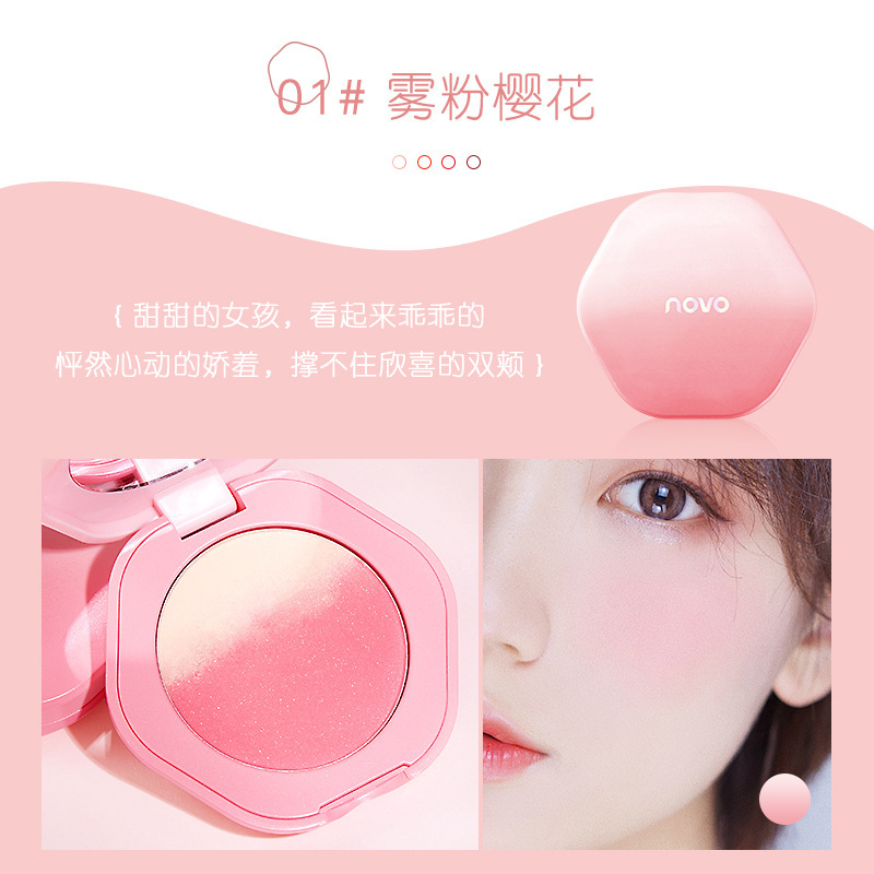 [Hàng mới về] Phấn Má Hồng NOVO Chống Thấm Nước Và Mồ Hôi Cao Cấp | BigBuy360 - bigbuy360.vn