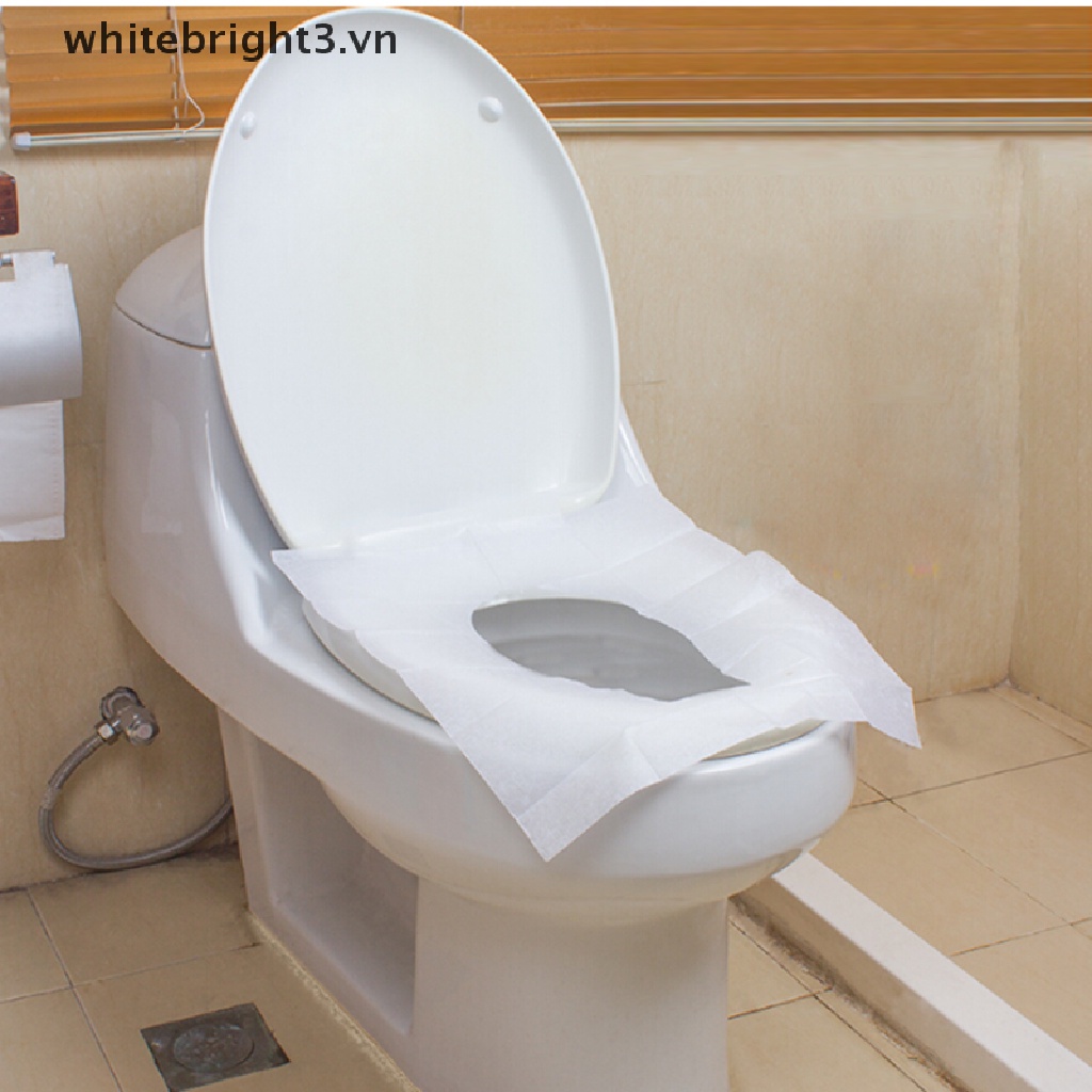 Set 10 Ghế Ngồi Bồn Cầu Dùng Một Lần Tiện Lợi