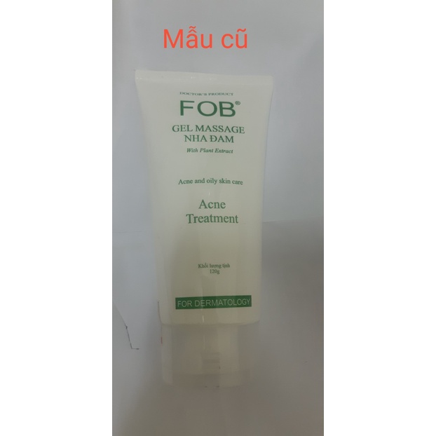 Sữa Rửa Mặt Nha Đam FOB Rất Phù Hợp Cho Da Dầu Và Da Nhạy Cảm 120g