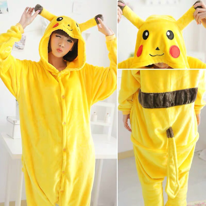 Bộ Đồ Hóa Trang Pikachu Đáng Yêu