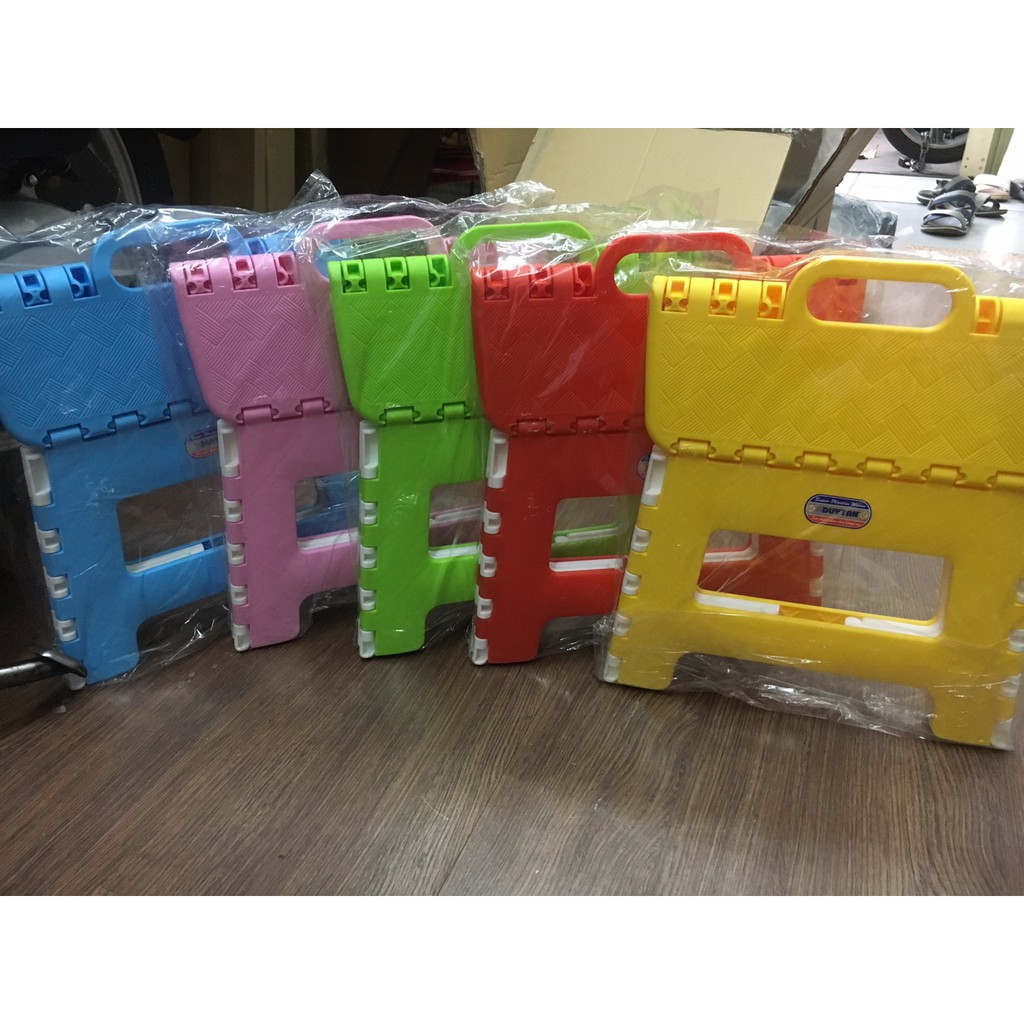 Combo 5 ghế nhựa xếp lùn Duy Tân (29,6 x 24 x 21,4 cm) | BigBuy360 - bigbuy360.vn