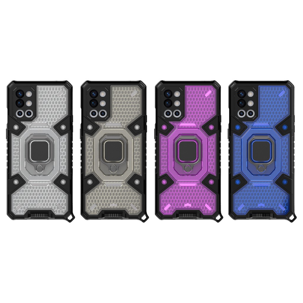 Ốp lưng OnePus 9R vân tổ Ong Iring không gian mới chống sốc giá đỡ xem phim bảo vệ camera