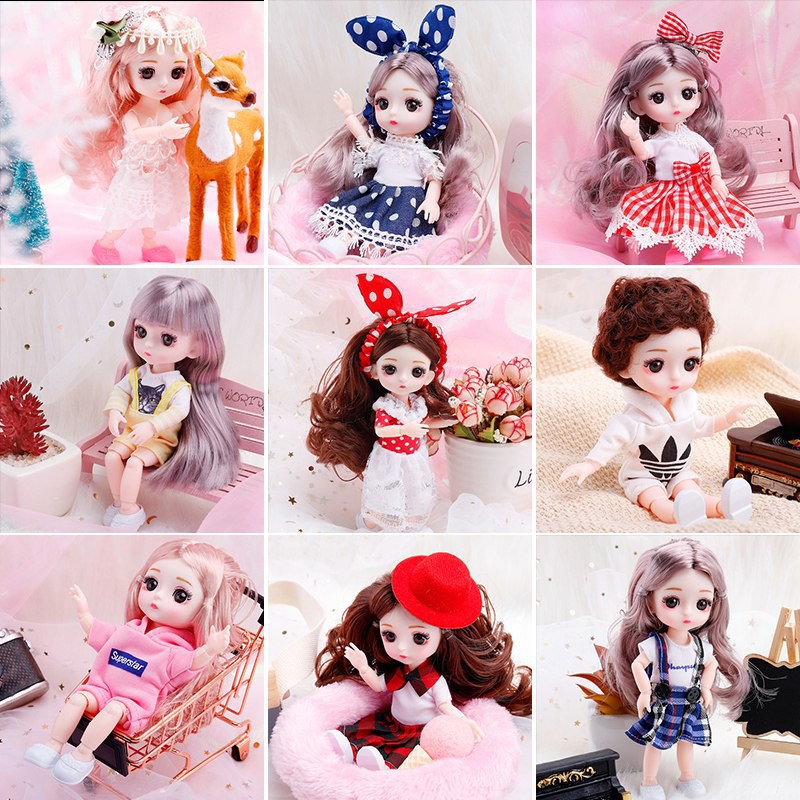 Búp Bê Barbie Cao 17cm phao