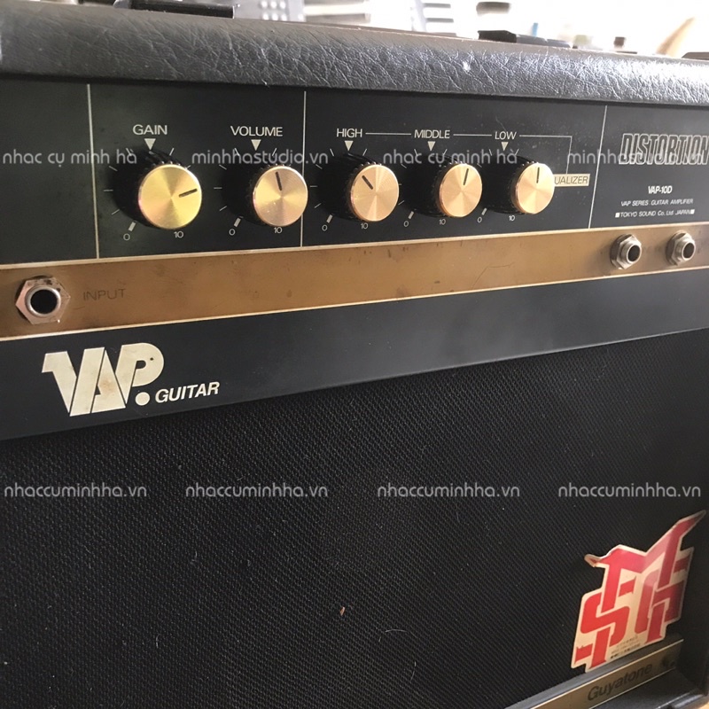 Ampli cho đàn Guitar điện Guyatone VAP-10D chính hãng, chơi hoàn hảol
