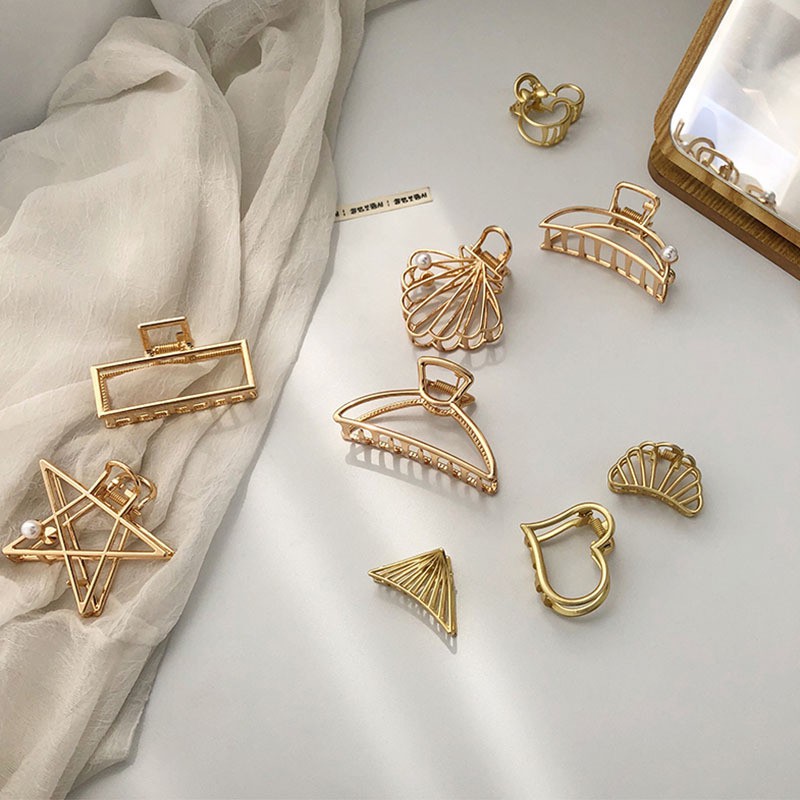 Bộ sưu tập Kẹp tóc kim loại siêu bền thời trang KAH169