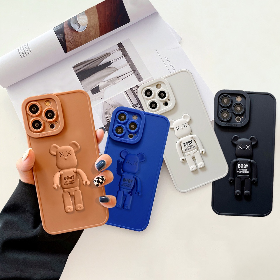 Ốp lưng iphone chống lưng gấu Kaws 6/6plus/6splus/7/7plus/8/8plus/xs/11/12/13/pro/max/plus/promax-Awifi R5-4