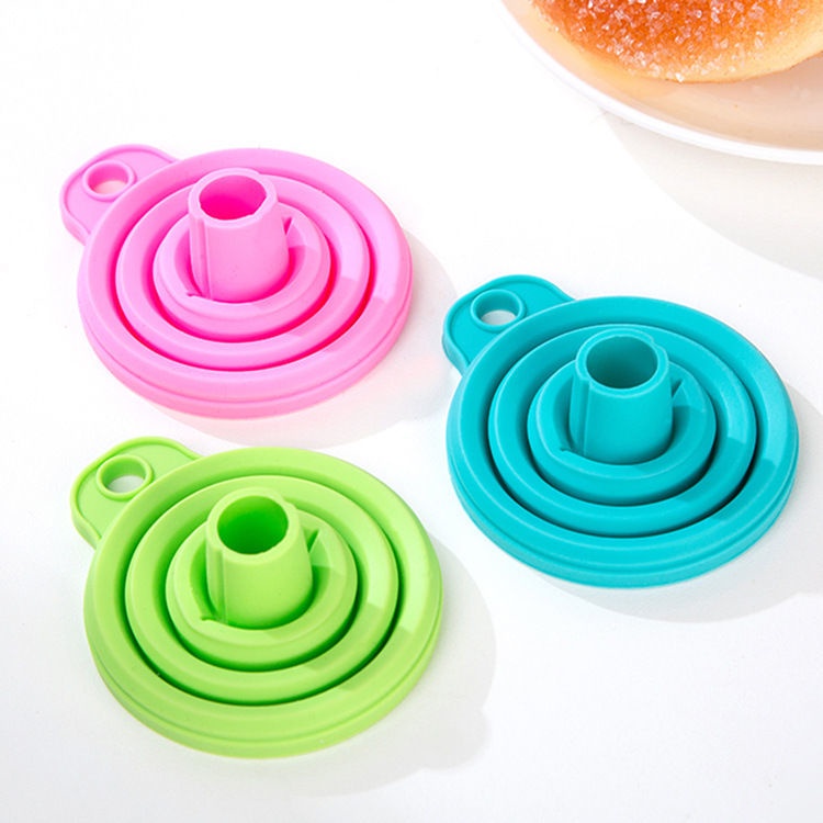 Phễu Silicone Mini có thể gấp gọn tiện dụng