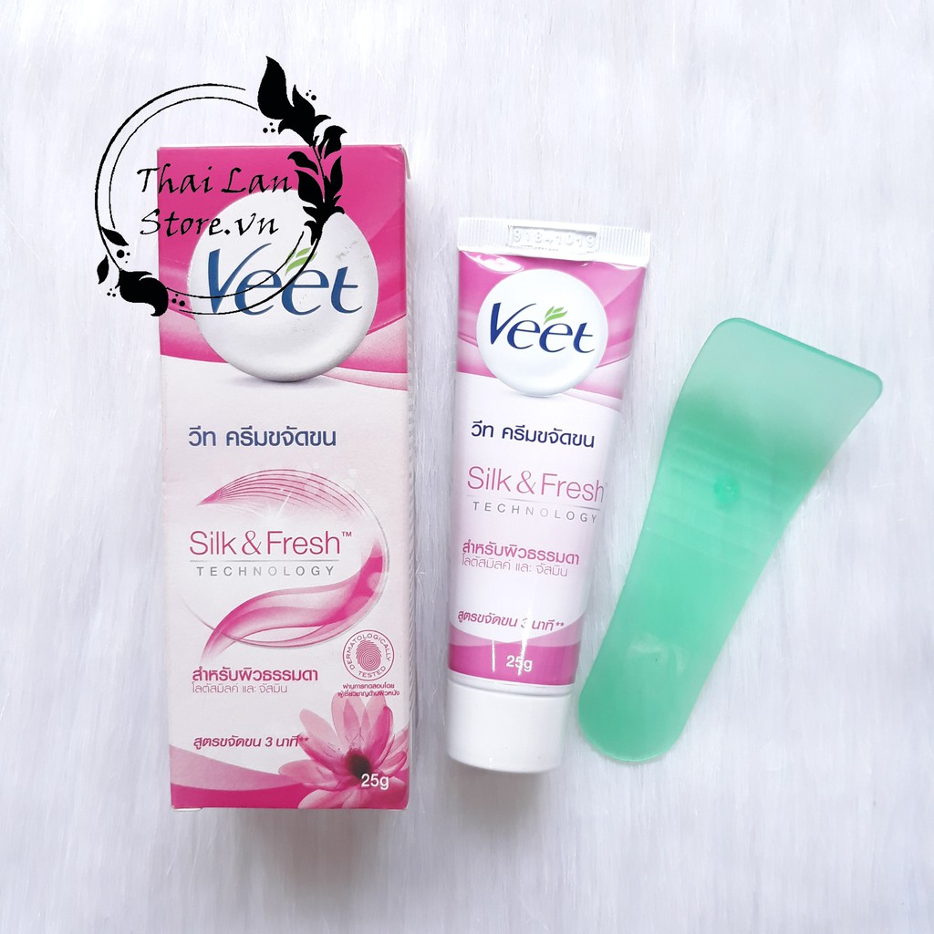 Kem tẩy lông VEET Thái Lan 25g (lông tay, chân, nách, vùng kín...)