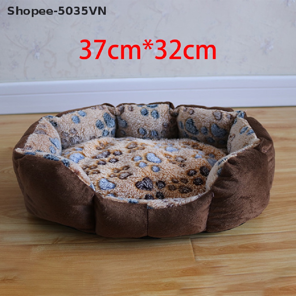 Đệm Ngủ Mềm Mại Ấm Áp Dành Cho Thú Cưng Chó Mèo Nhỏ