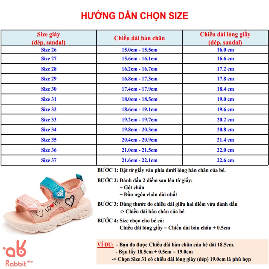 Sandal bé gái đi học đi chơi Dép quai hậu phong cách thời trang da mềm êm chân thoáng khí [DQHBG02]