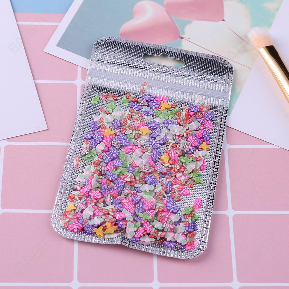 Set 500 Miếng Dán Trang Trí Móng Tay Nghệ Thuật Sáng Bóng