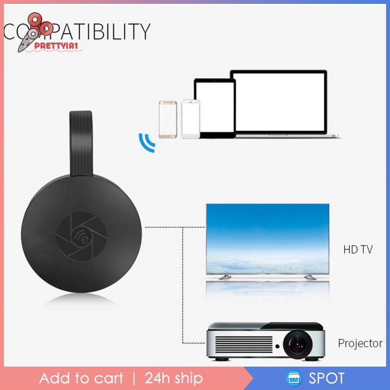 Thiết Bị Chia Sẻ Hình Ảnh Qua WiFi Không Dây HDMI 4K Prettyia1
