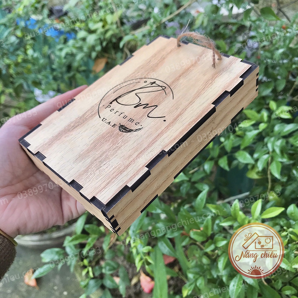 Hộp Đựng Son - Hộp đựng nước hoa- Hộp Gỗ - Chống Ẩm, Chống Va Đập