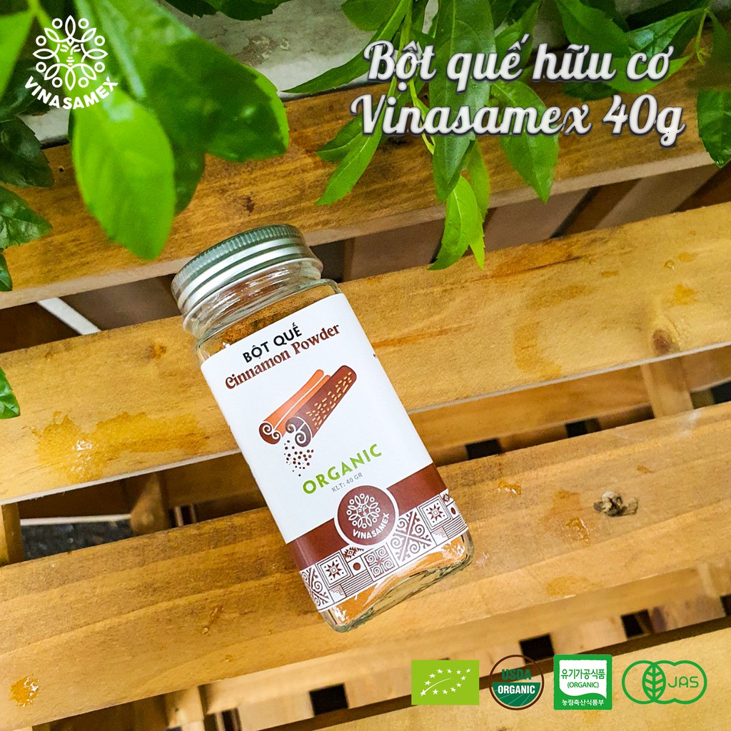 Bộ gia vị hữu cơ Vinasamex dạng thô và dạng bột