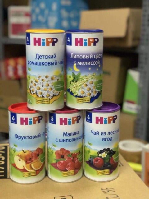 Trà dinh dưỡng Hipp Nga cho bé