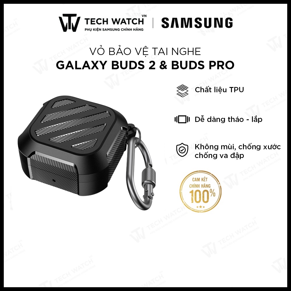Ốp Bảo Vệ Tai Nghe Chính Hiệu Aha Style Galaxy Buds 2 Pro | Buds 2 | Buds Live - Chính hãng Aha Style - TechWatchVN