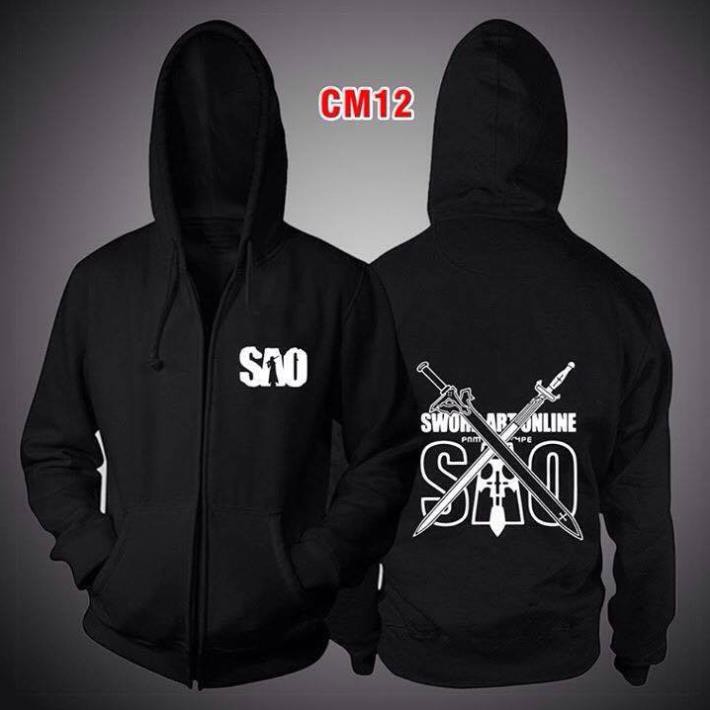 Áo khoác Sword Art Online - áo Anime đẹp giá rẻ chất lượng /uy tín lượng da