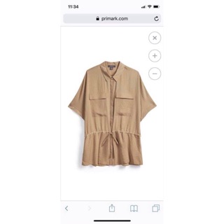 Áo sơ mi nữ 2 màu primark dư xịn