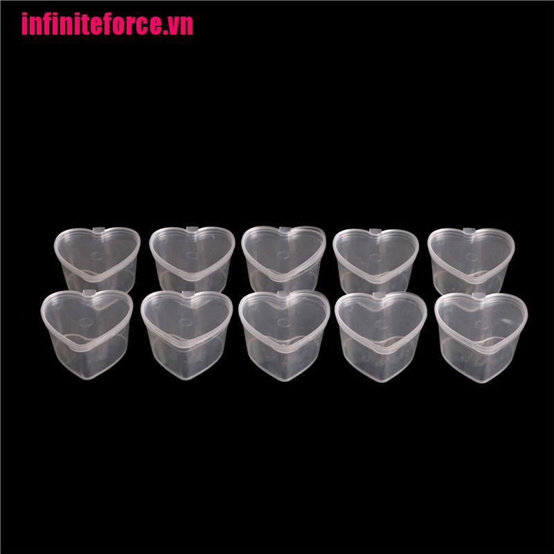 Set 10 Hộp Nhựa Trong Suốt Đựng Đồ Tiện Dụng