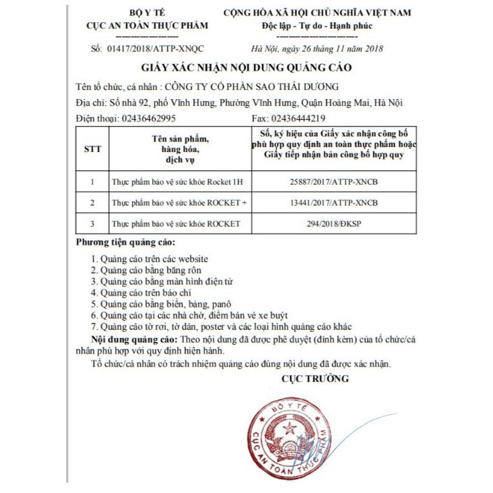 TPBVSK ROCKET_Viên uống hằng ngày cải thiện sinh lý nam giới