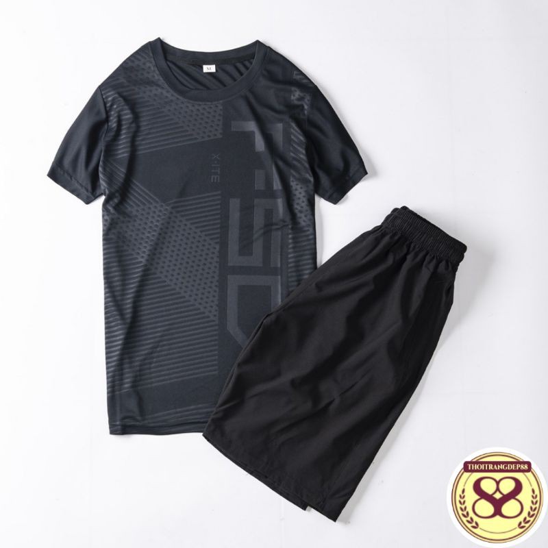Bộ thể thao nam ngắn tay f50 | BigBuy360 - bigbuy360.vn