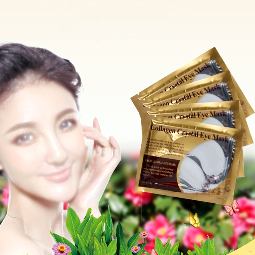 [Hàng mới về] Cặp mặt nạ mắt collagen dưỡng ẩm chống nếp nhăn và quầng thâm