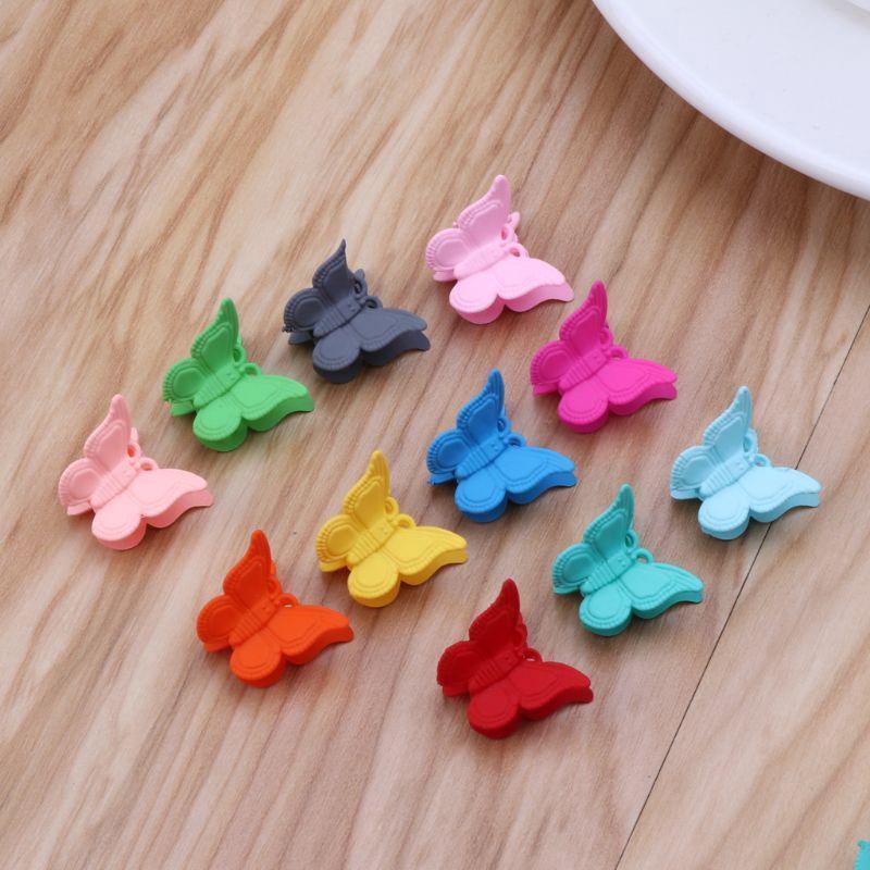 20 kẹp tóc hình bướm mini nhiều màu