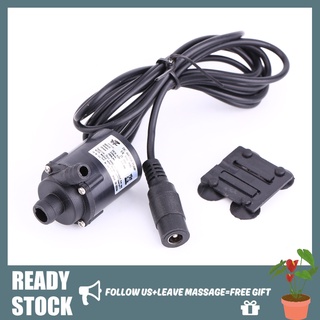 Dajrrhd Máy nước chìm mini động cơ không than DC 6-12V năng lượng mặt trời 280L/H