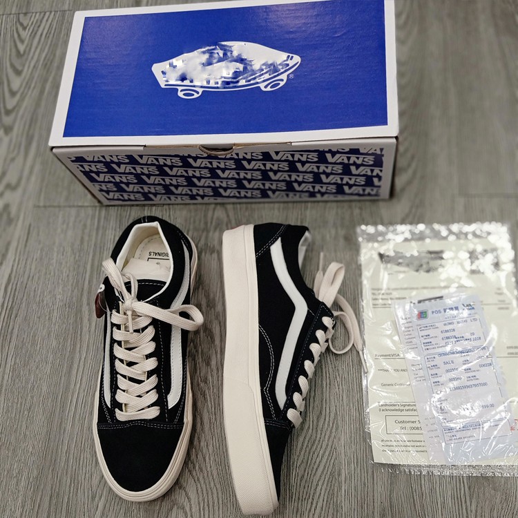 [Hot Trend] Giày thể thao van vault old skool đen kẻ tráng nhung ni cao cấp -  Trang Anh Fashion | BigBuy360 - bigbuy360.vn