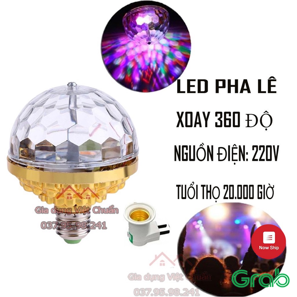 Đèn trang trí tết nháy pha lê hiệu ứng quét tia, chớp nháy, đổi màu biến nhà bạn thành vũ trường chuyên nghiệp GD45