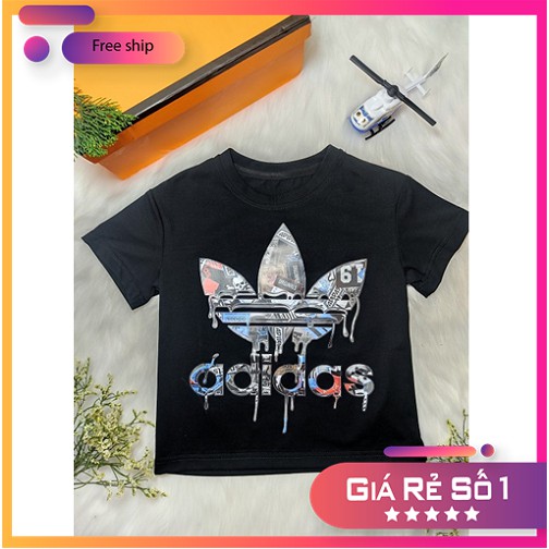 Áo thun, áo phông cotton in hình phong cách hiphop hàng Quảng Châu cho bé trai 3-10 tuổi