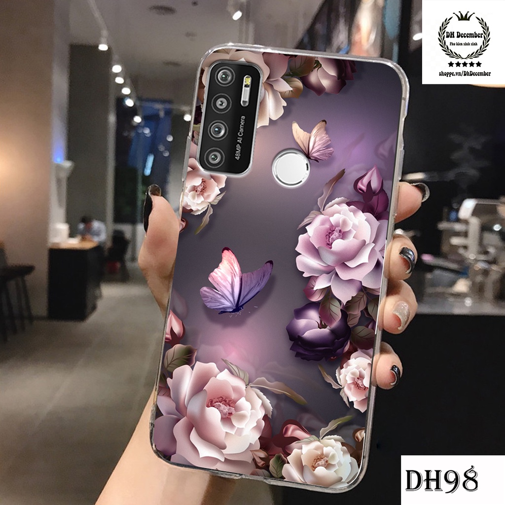 Ốp lưng Vsmart LIVE 4 in hình hoa tinh tế , mới mẻ DH DECEMBER