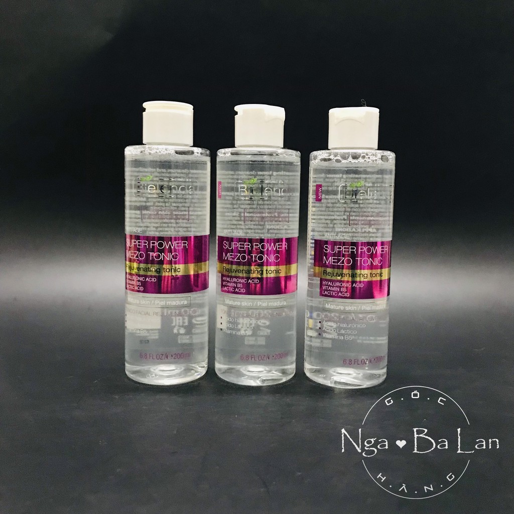 Toner (nước hoa hồng) Bielenda Rejuvenating Mezo Skin Cliniccho cấp ẩm, trẻ hóa da, chỗng lão hóa | BigBuy360 - bigbuy360.vn