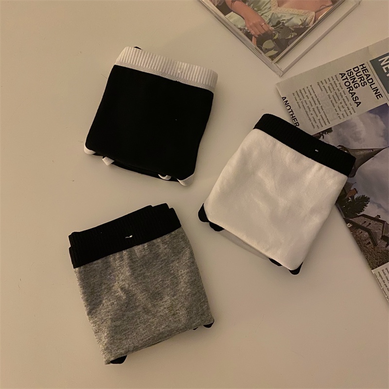 Quần Lót Cotton Đáy Cotton Thoáng Khí Kháng Khuẩn Thoải Mái Không Đường May Cho Nữ
