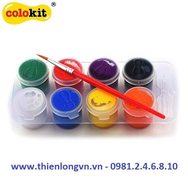 Màu nước Thiên Long 8 màu Colokit WACO-C06