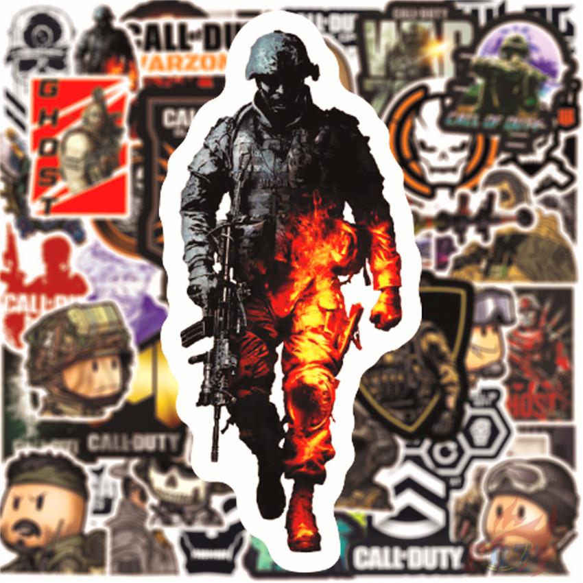 ❉ Call of Duty Series 01 - FPS Games COD Stickers ❉ 50Pcs/Set Fashion DIY Waterproof Doodle Decals Stickers